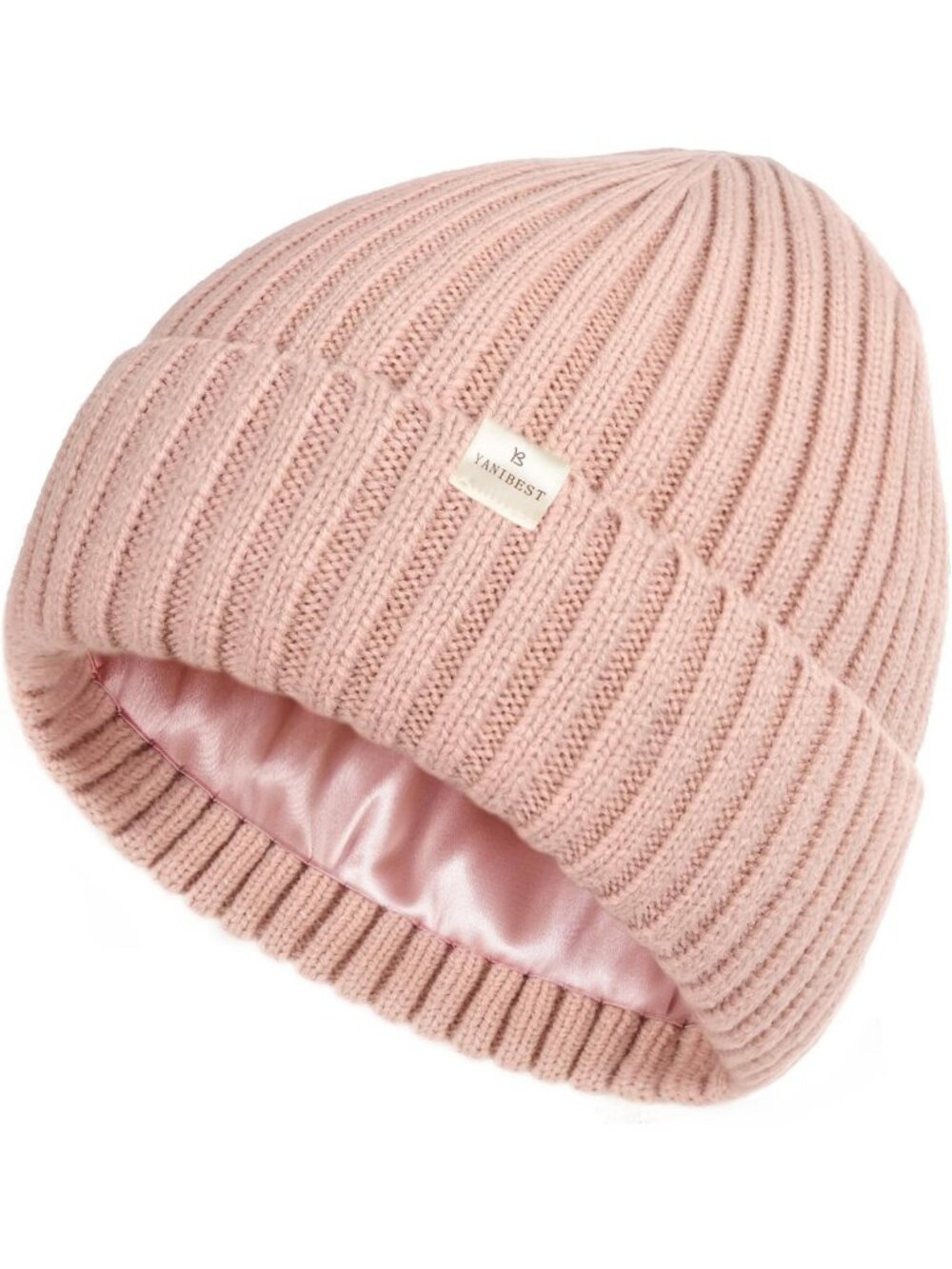 Cozy Satin Lined Winter Beanie Hat for Women & Men | Warm Knit Cold Weather Cap